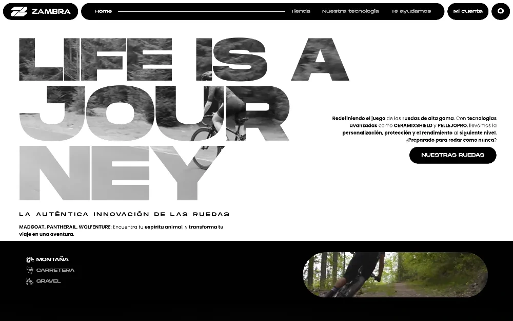 Vista de Zambra Bikes